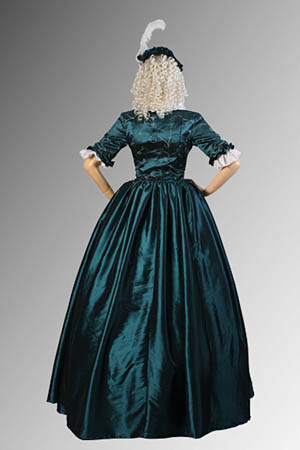 Ladies 18th Century Masked Ball Costume Baroque Size 14 - 16 Image